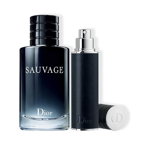 how to spray Dior Sauvage